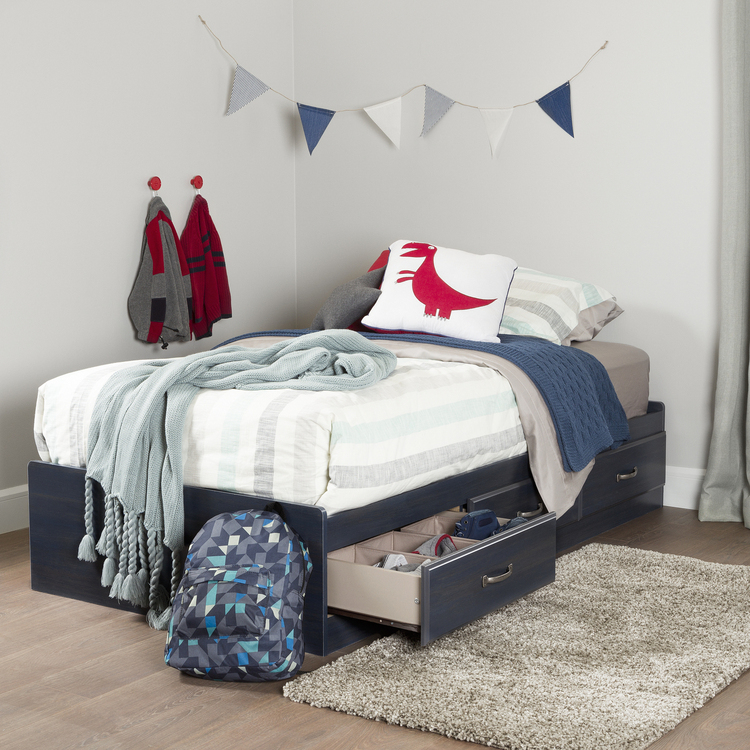 Country Cottage Mates Bed, Laminated Finish, Murphy Bed, Adjustable Bed - 77