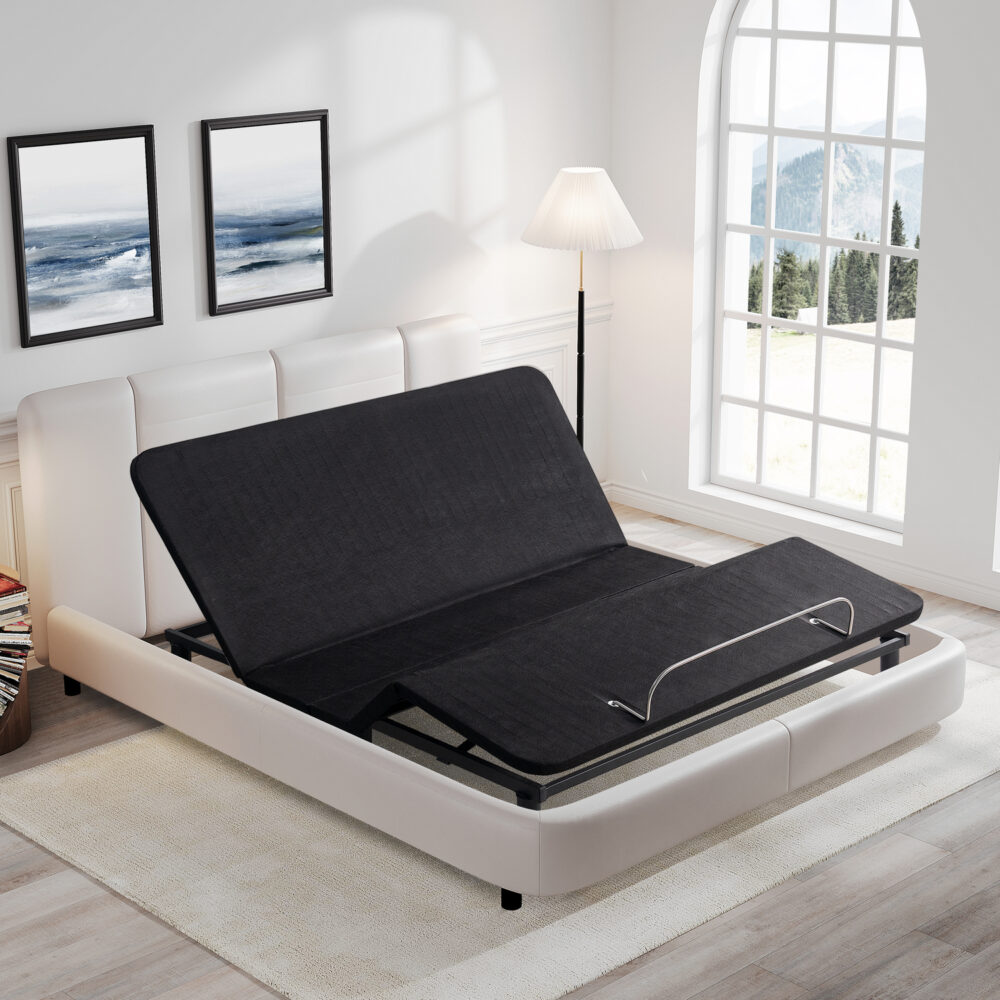 15″ Height Electric Adjustable Bed Frame Base With Wireless Remote Control by HomeStock - 11