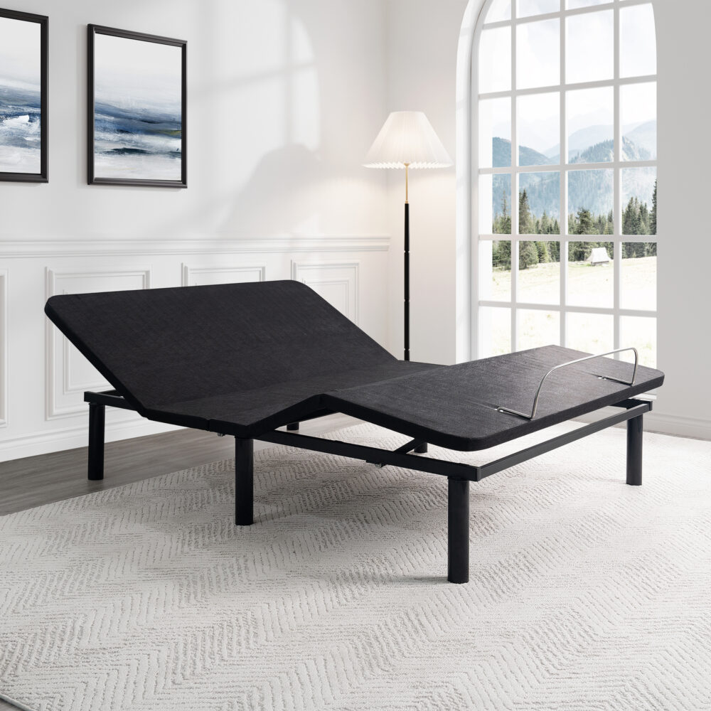 15″ Height Electric Adjustable Bed Frame Base With Wireless Remote Control by HomeStock - 7