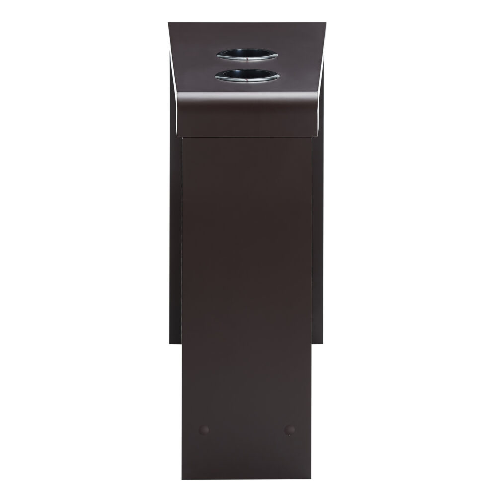 Chairside Table with USB Ports & Outlets by HomeStock - 15
