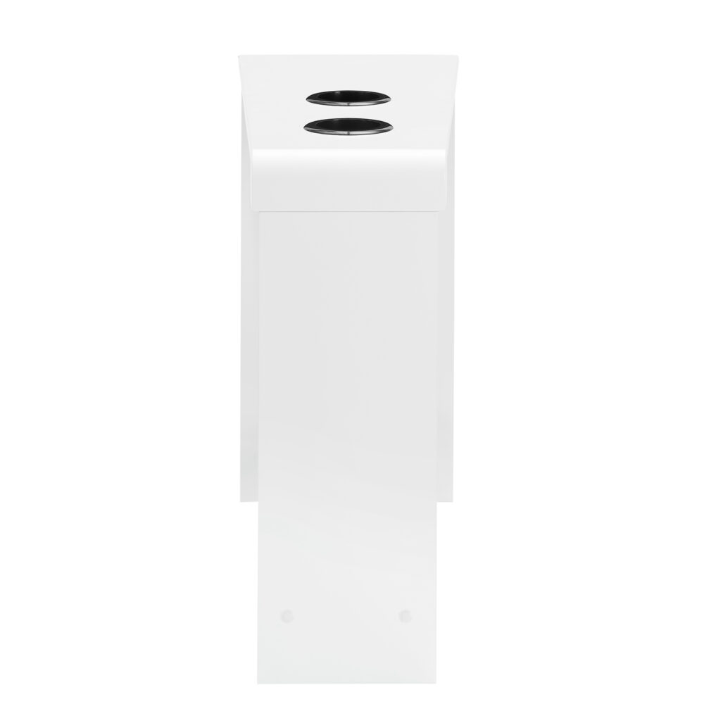 Chairside Table with USB Ports & Outlets by HomeStock - 20