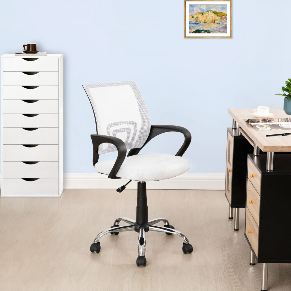 Adjusable Mesh Office Chair by HomeStock - 46