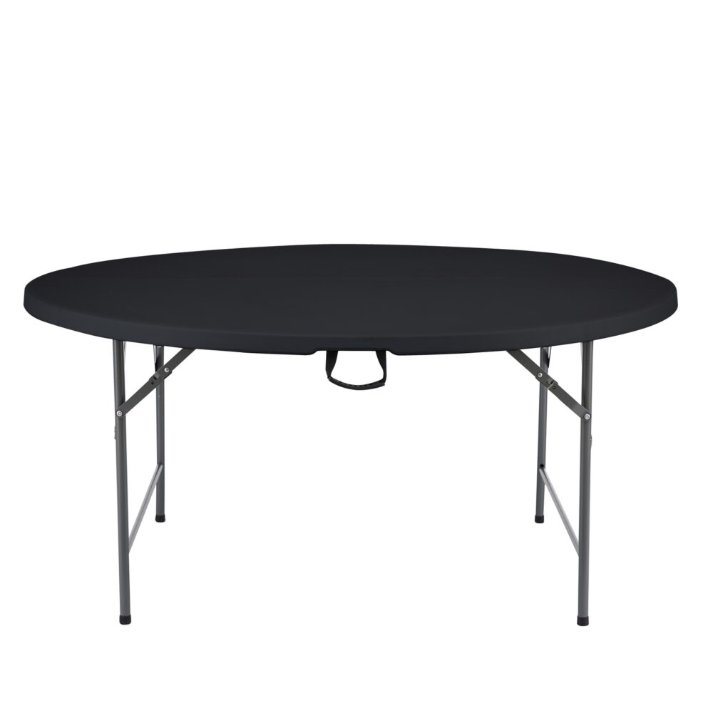 60″ Round Outdoor Folding Table - 31