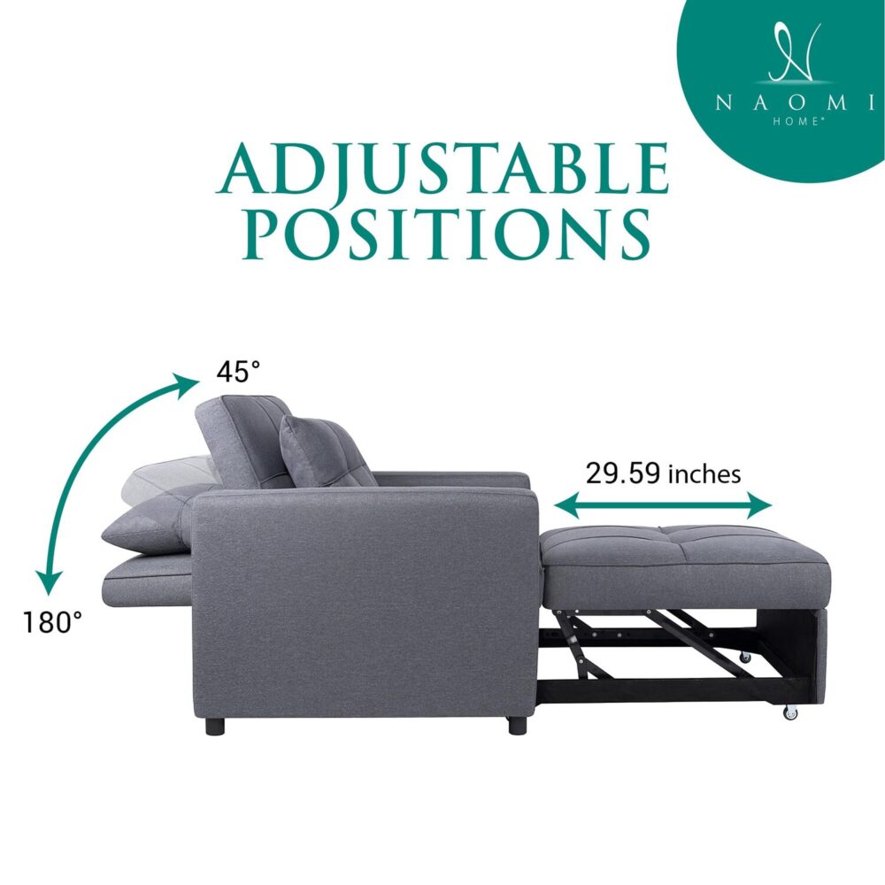 3-in-1 Foldable Chair by HomeStock - 4