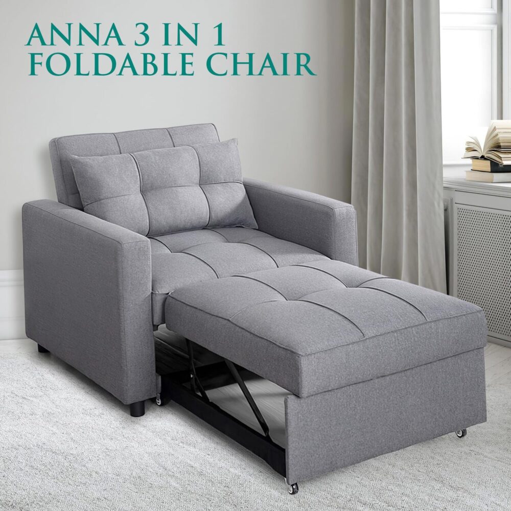 3-in-1 Foldable Chair by HomeStock - 6
