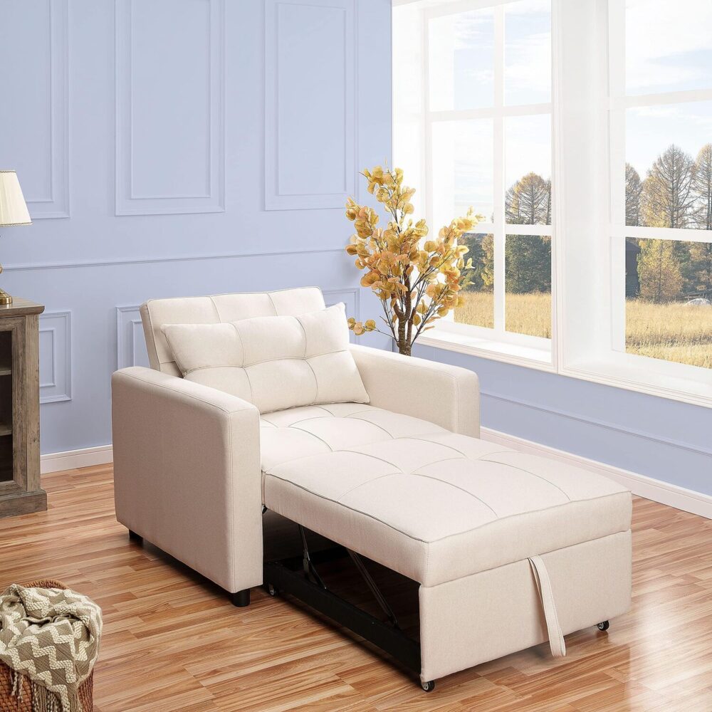 3-in-1 Foldable Chair by HomeStock - 12