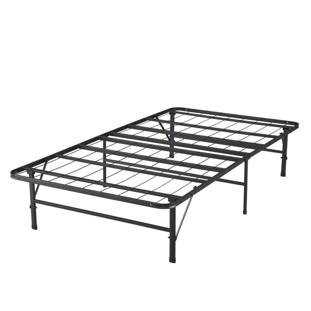 14″ Foldable Metal Platform Bed Frame by HomeStock - 4