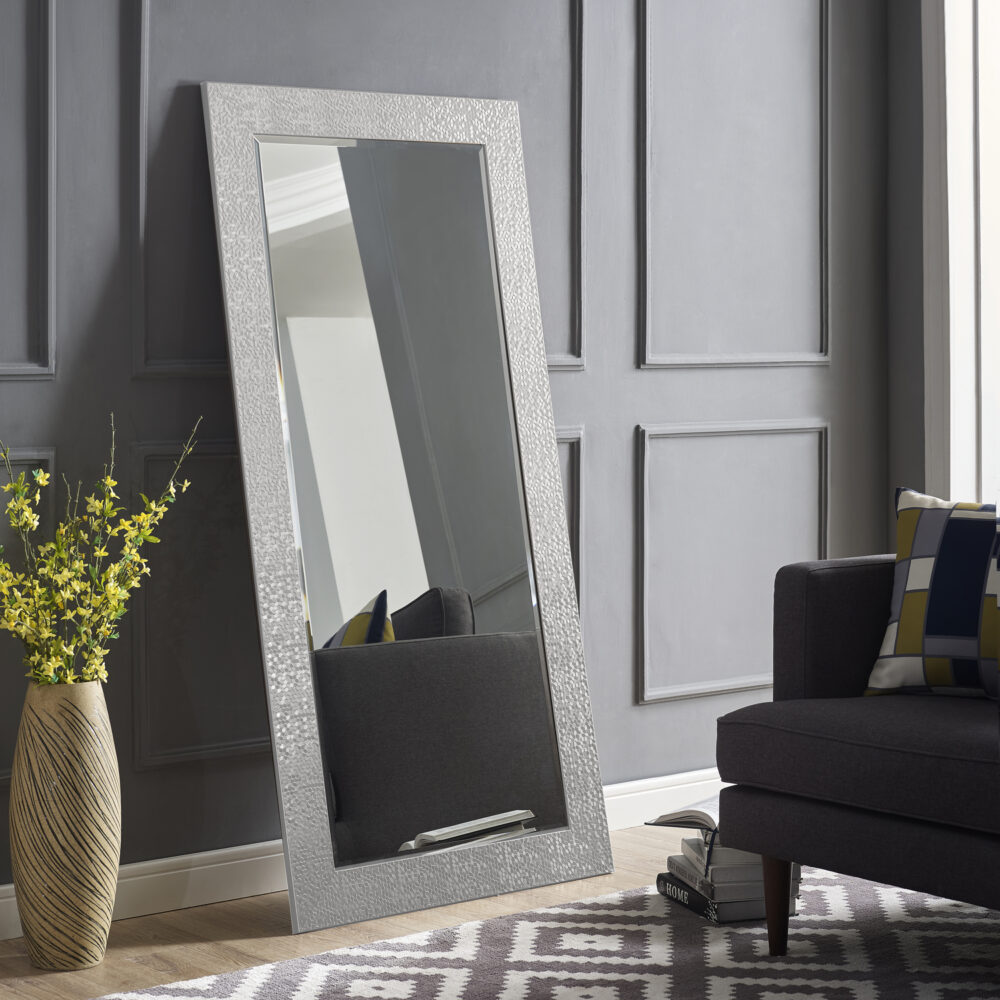 Mosaic Frame Tall Floor Mirror by HomeStock - 1