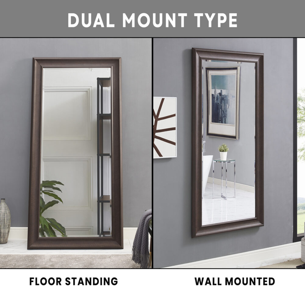 HomeStock Framed Full Body Mirror - 3