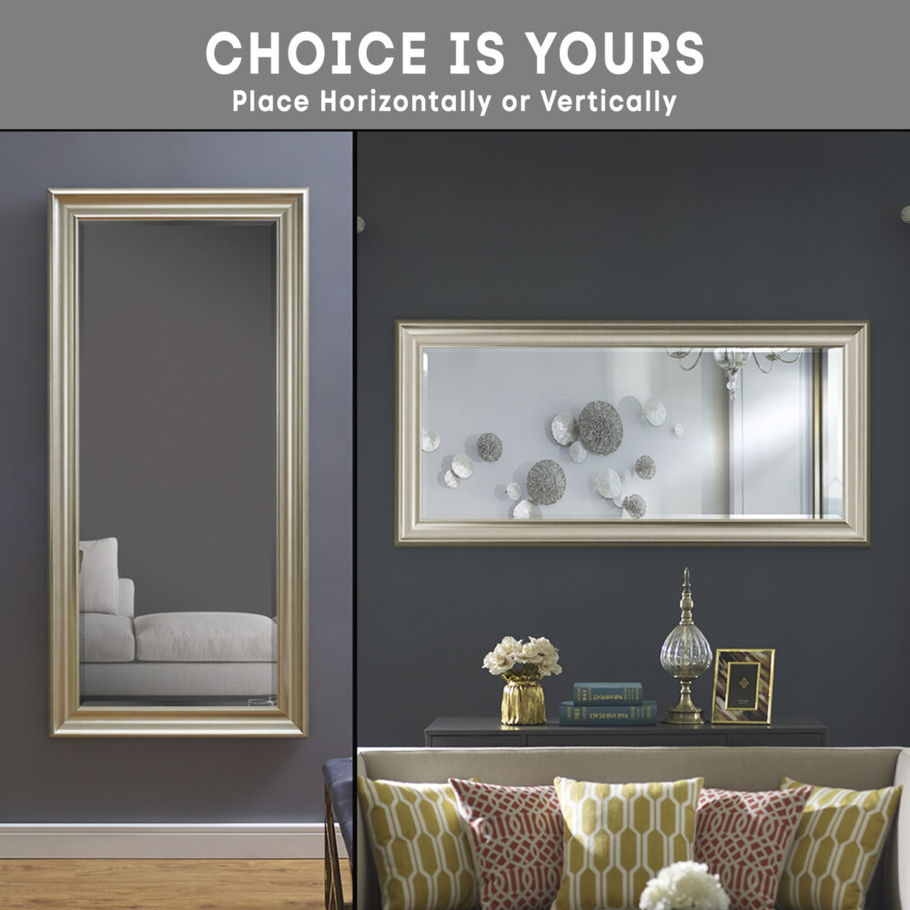 HomeStock Framed Full Body Mirror - 9