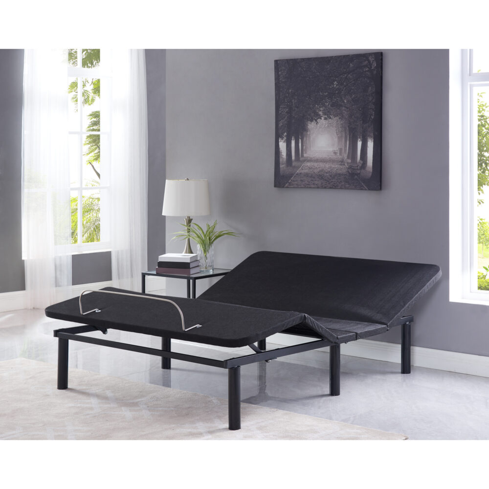 15″ Height Electric Adjustable Bed Frame Base With Wireless Remote Control - 1