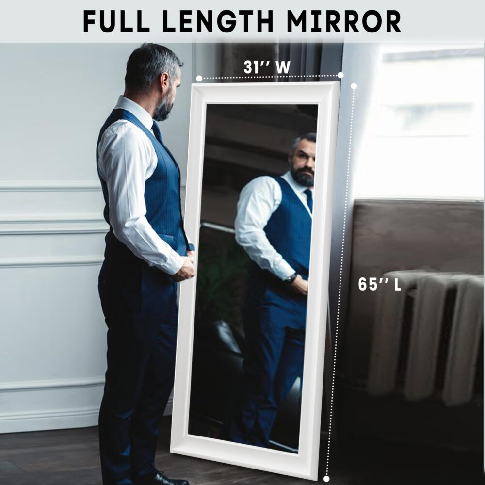 HomeStock Framed Full Body Mirror - 20