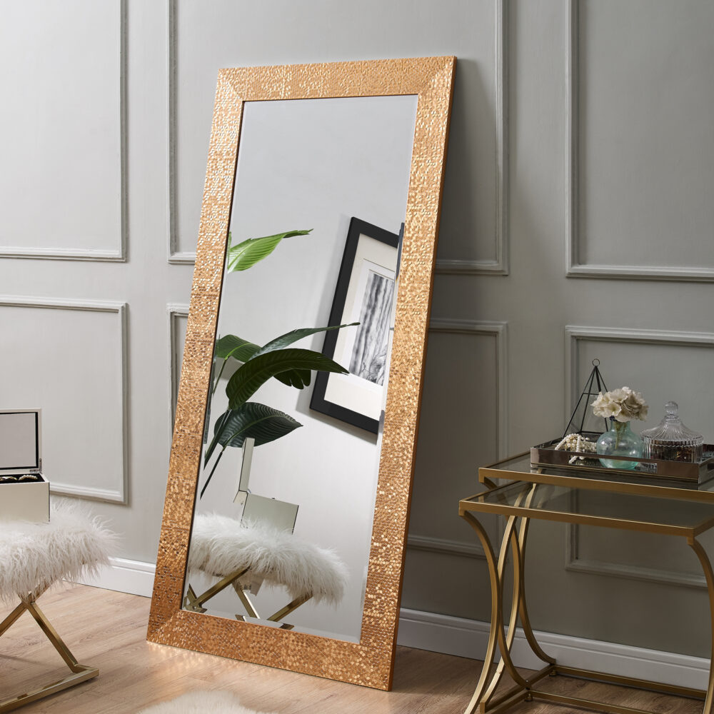 Mosaic Frame Tall Floor Mirror by HomeStock - 7