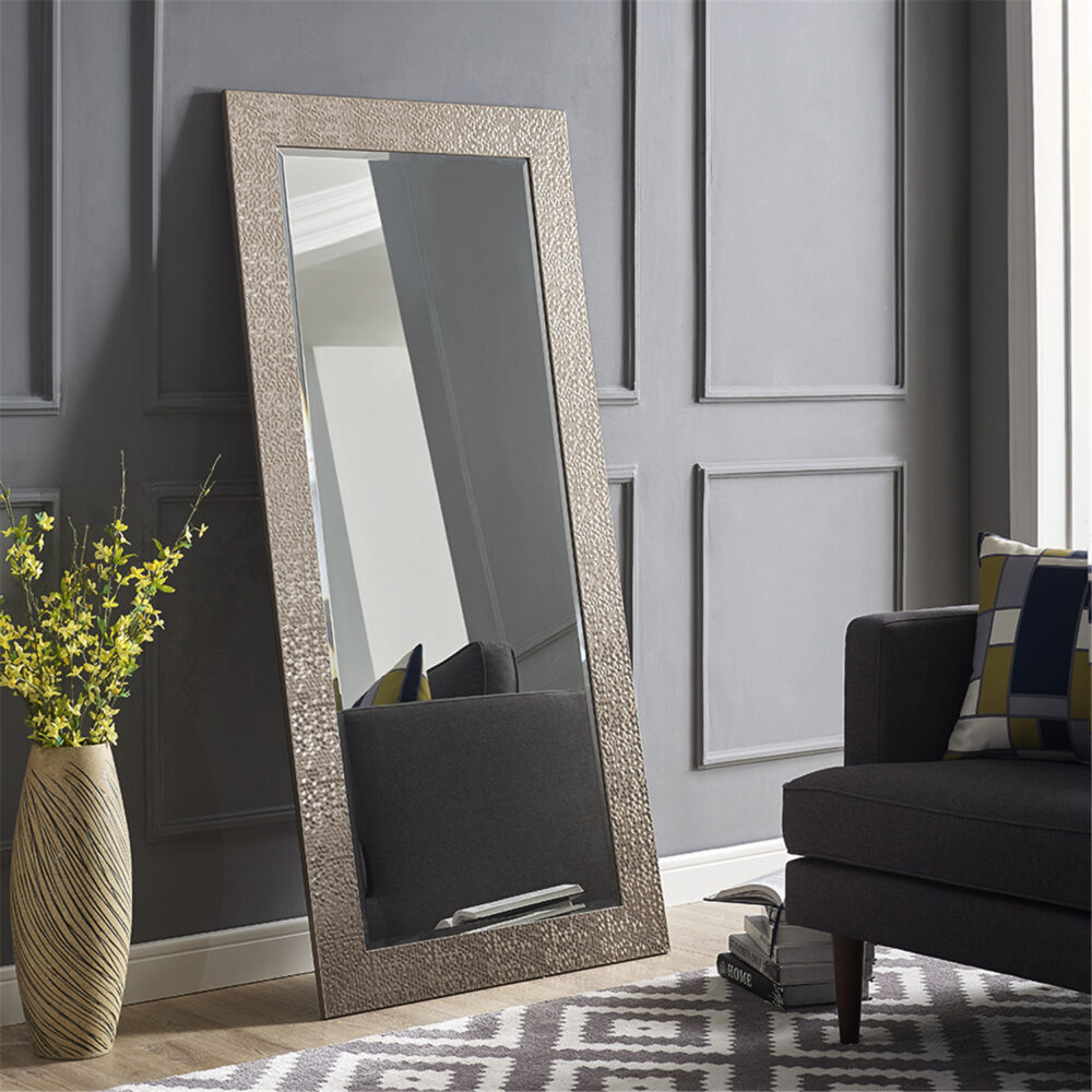 Mosaic Frame Tall Floor Mirror by HomeStock - 22