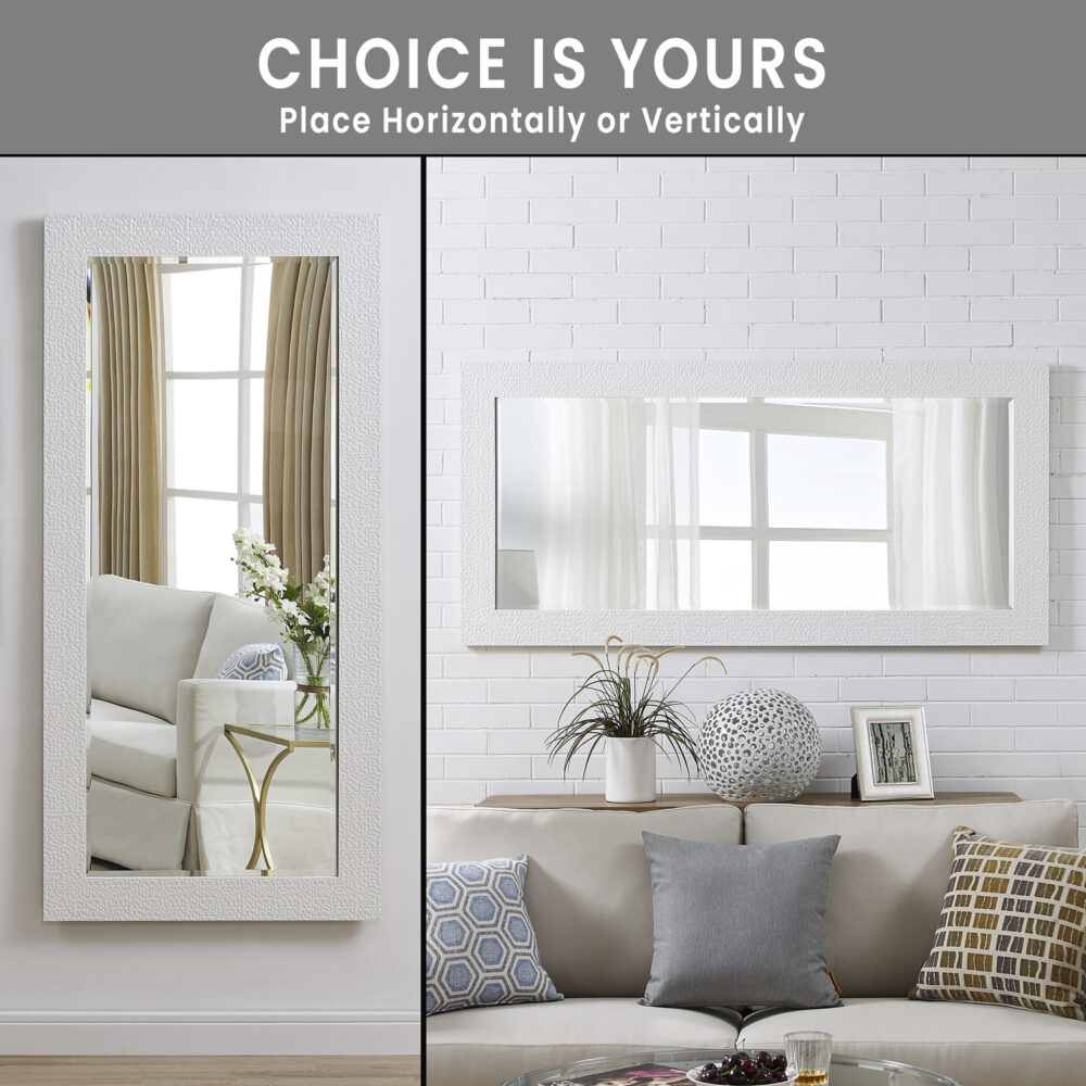 Mosaic Frame Tall Floor Mirror by HomeStock - 29
