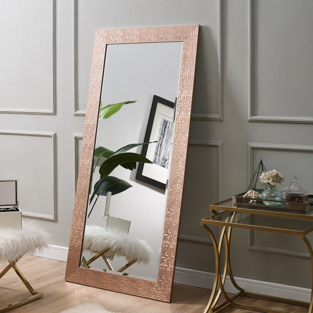 Mosaic Frame Tall Floor Mirror by HomeStock - 32