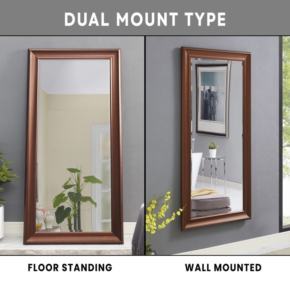 HomeStock Framed Full Body Mirror - 28