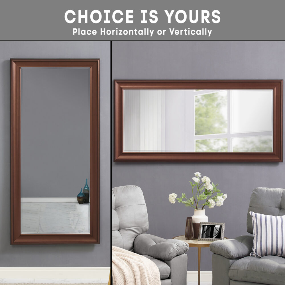 HomeStock Framed Full Body Mirror - 29