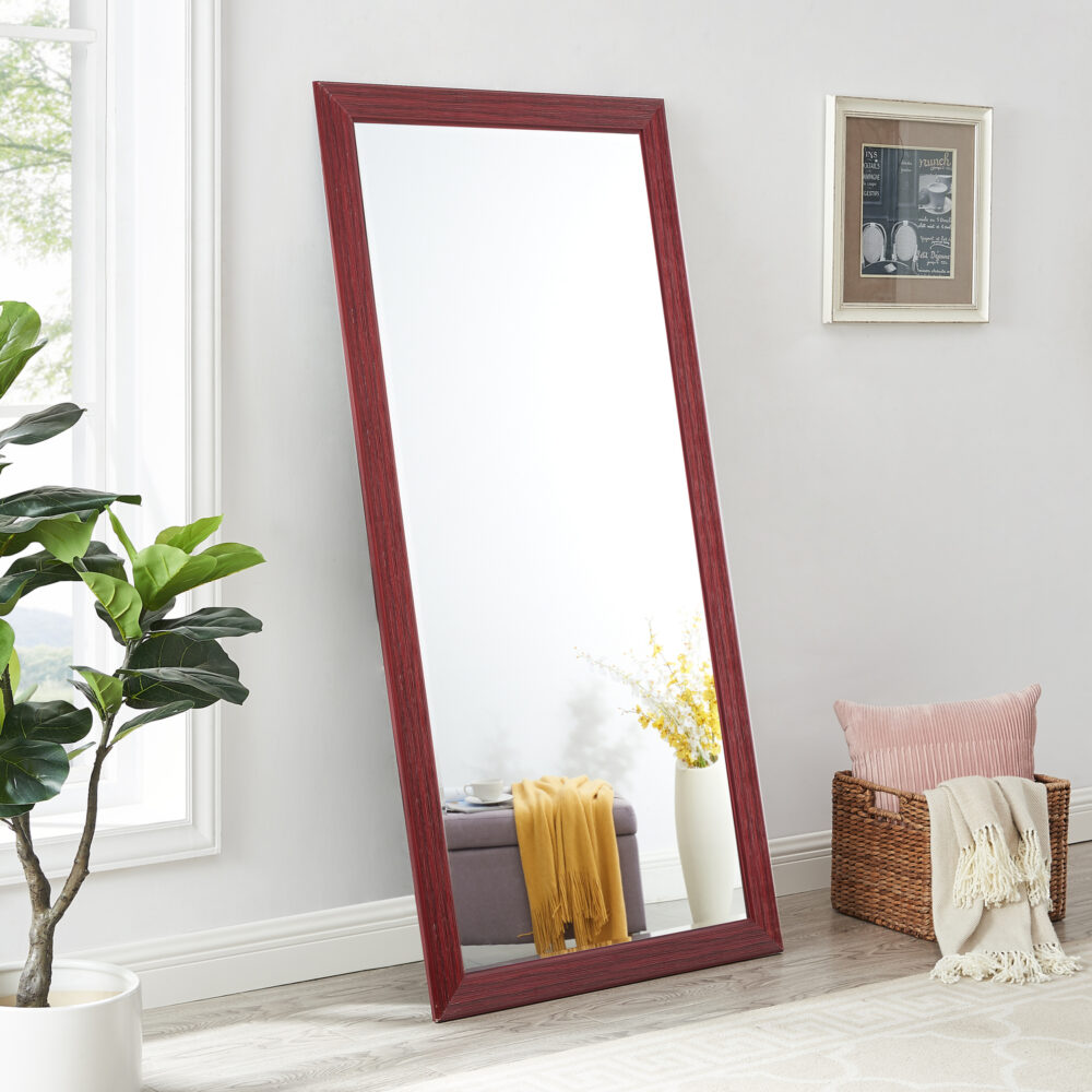 Framed Full Length Mirror by HomeStock - 1