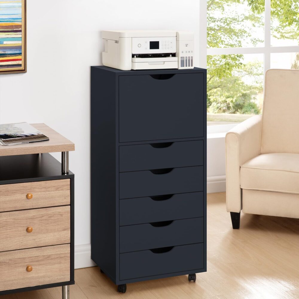6-Drawer Office Storage Cabinet by HomeStock - 7