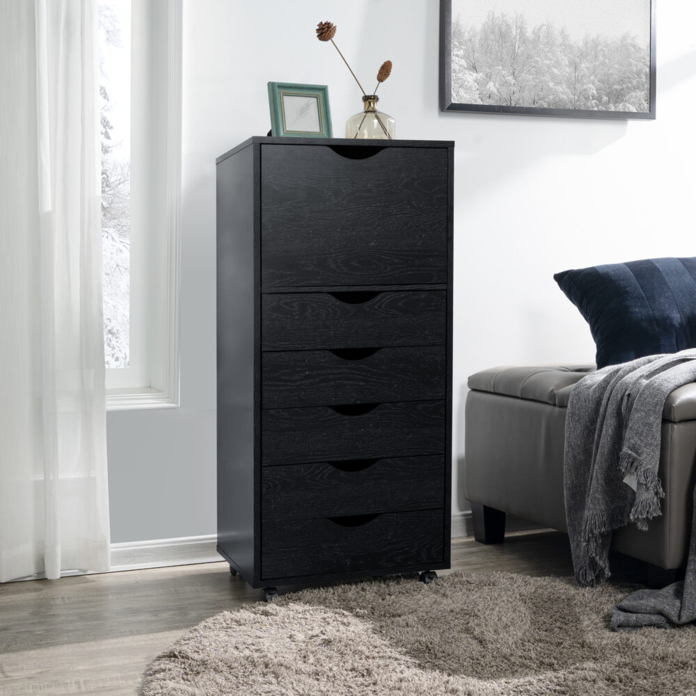 6-Drawer Office Storage Cabinet by HomeStock - 17