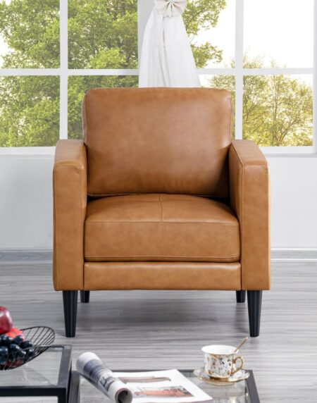 Upholstered Chair by HomeStock