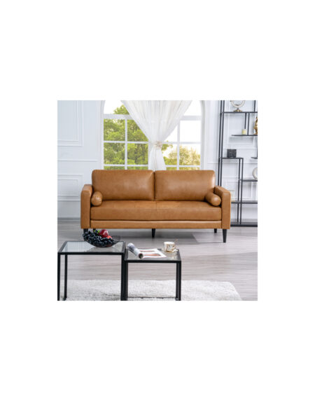Upholstered Sofa by HomeStock