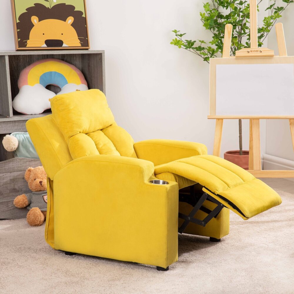 Deluxe Kids Recliner by HomeStock - 27