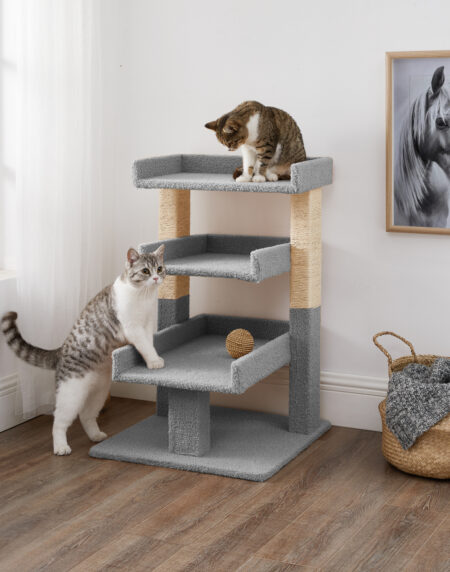 Triple Layer Cat Tower by HomeStock