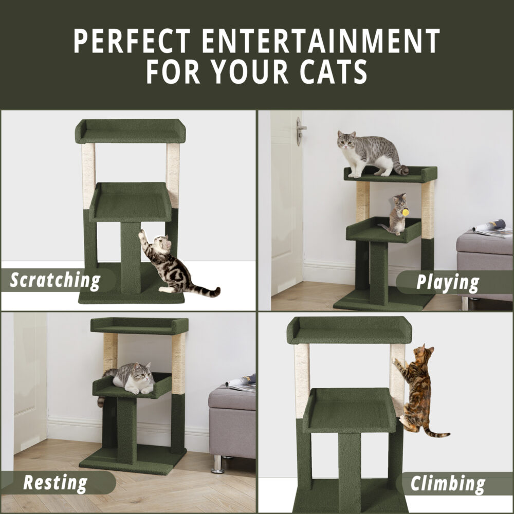 Large Cat Tower by HomeStock - 11