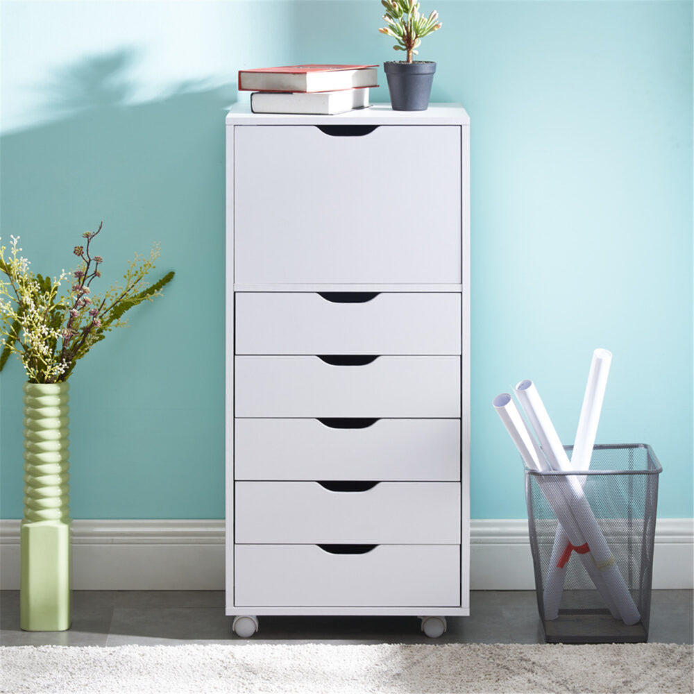 6-Drawer Office Storage Cabinet by HomeStock - 4