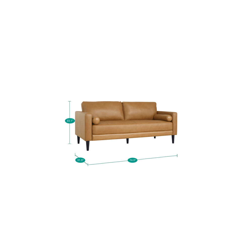 Upholstered Sofa by HomeStock - 3