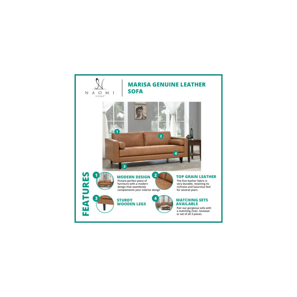 Upholstered Sofa by HomeStock - 4