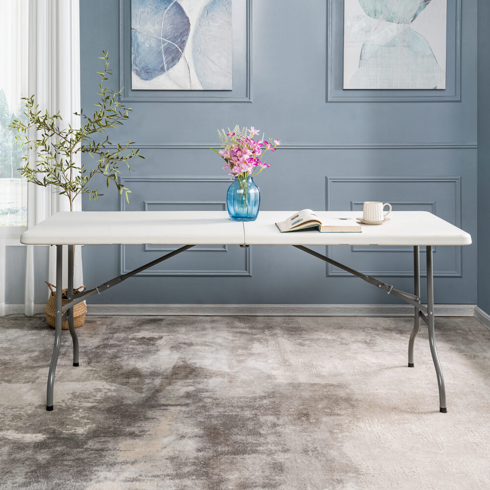 All-Purpose Resin Utility Table - 4