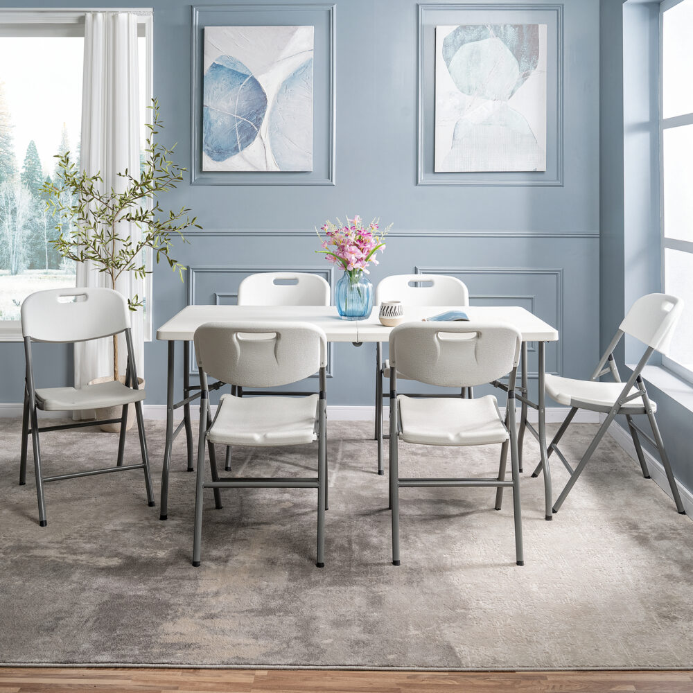 All-Purpose Resin Utility Table - 5