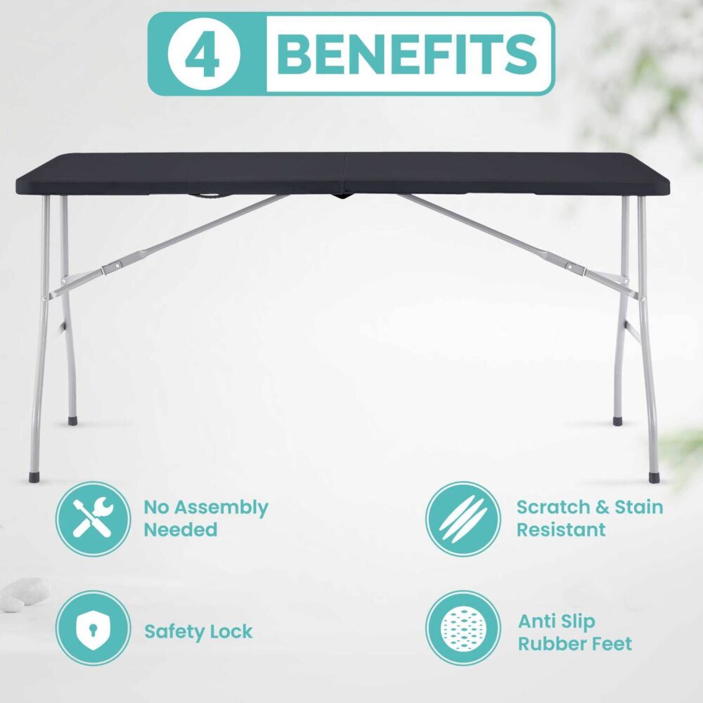 All-Purpose Resin Utility Table - 18