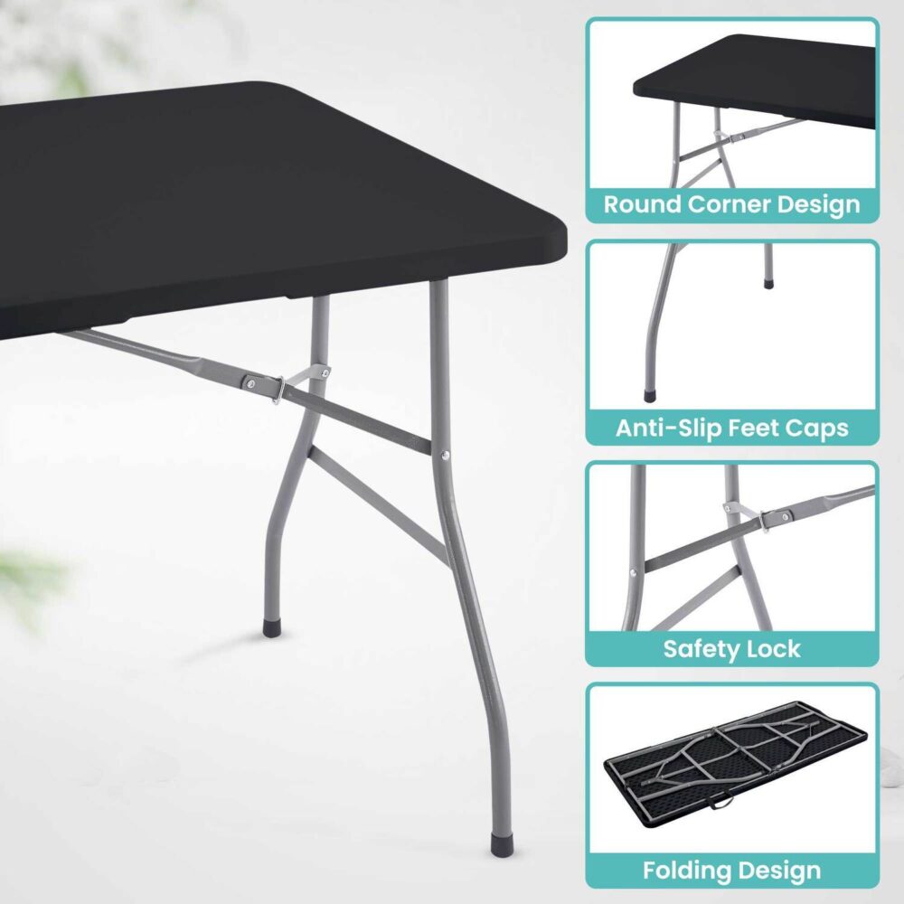 All-Purpose Resin Utility Table - 19