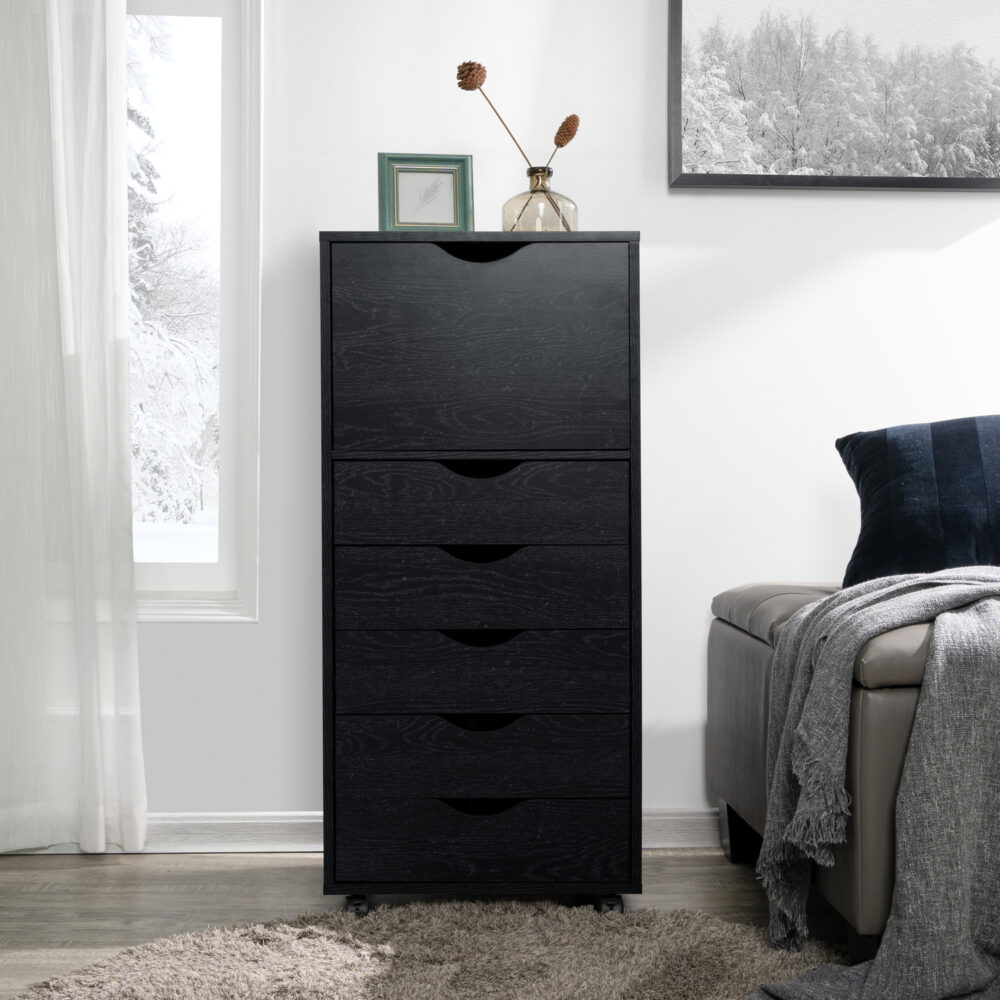6-Drawer Office Storage Cabinet by HomeStock - 19