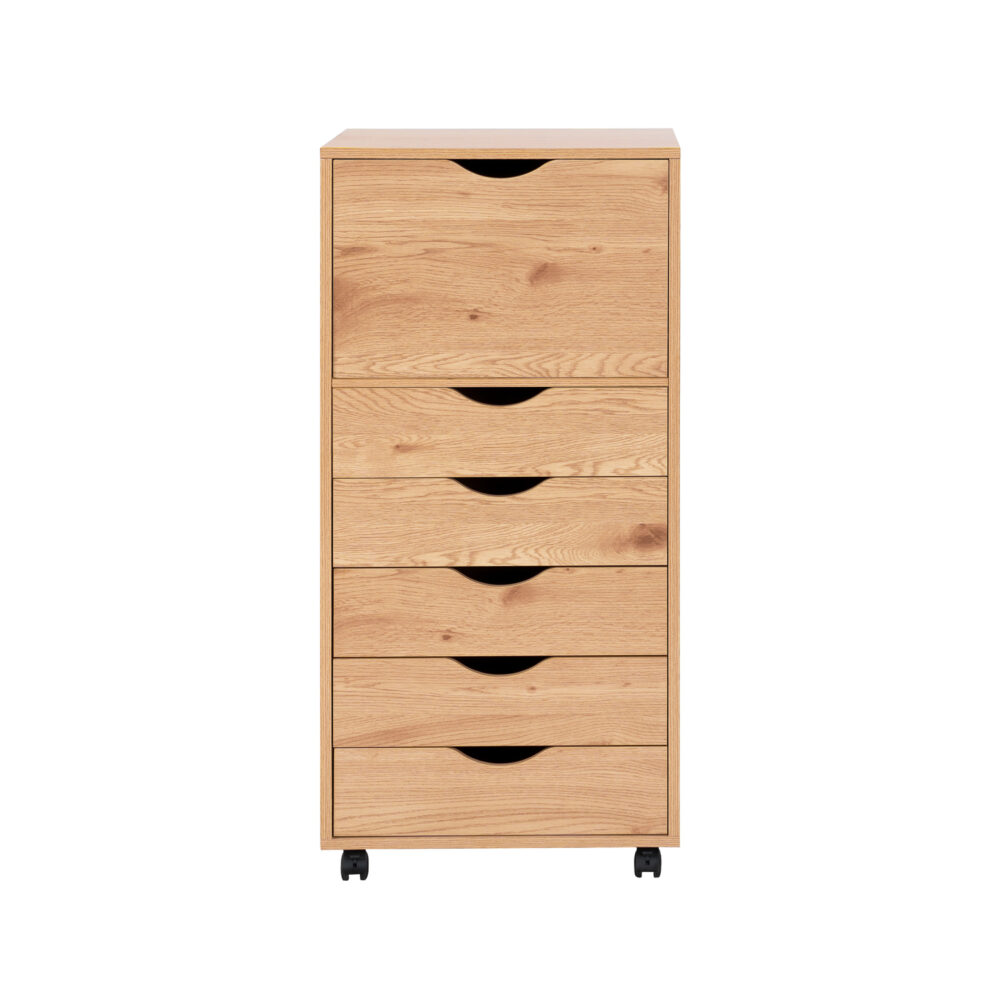 6-Drawer Office Storage Cabinet by HomeStock - 25
