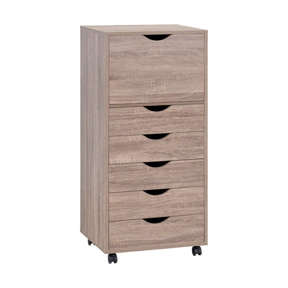 6-Drawer Office Storage Cabinet by HomeStock - 35