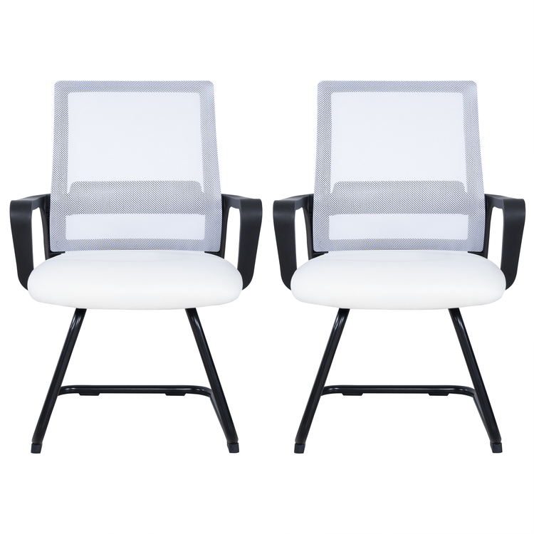 Ergonomic Mesh Office Guest Chair ? Breathable Reception Chair for Waiting Rooms, Medical Clinics ; Conference Areas - 16