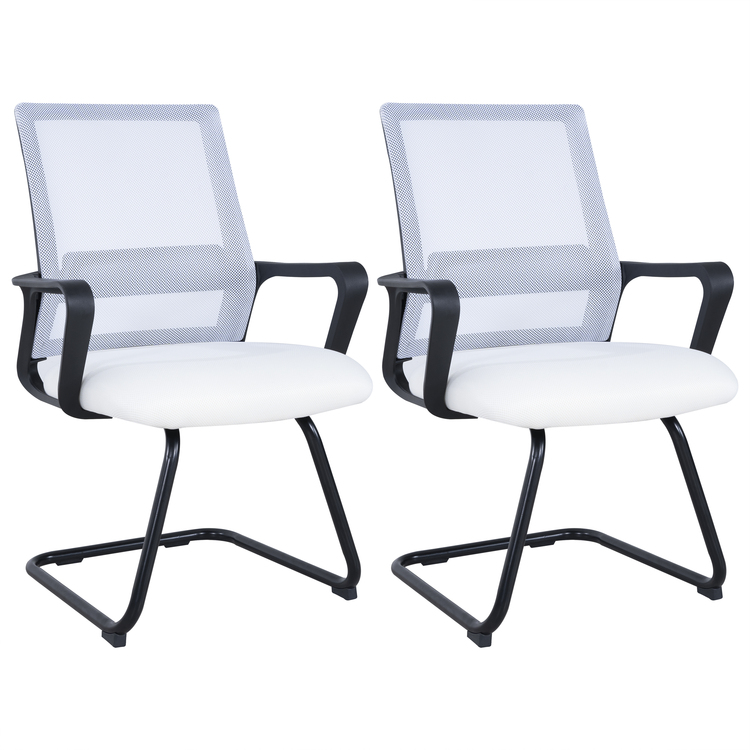 Ergonomic Mesh Office Guest Chair ? Breathable Reception Chair for Waiting Rooms, Medical Clinics ; Conference Areas - 17