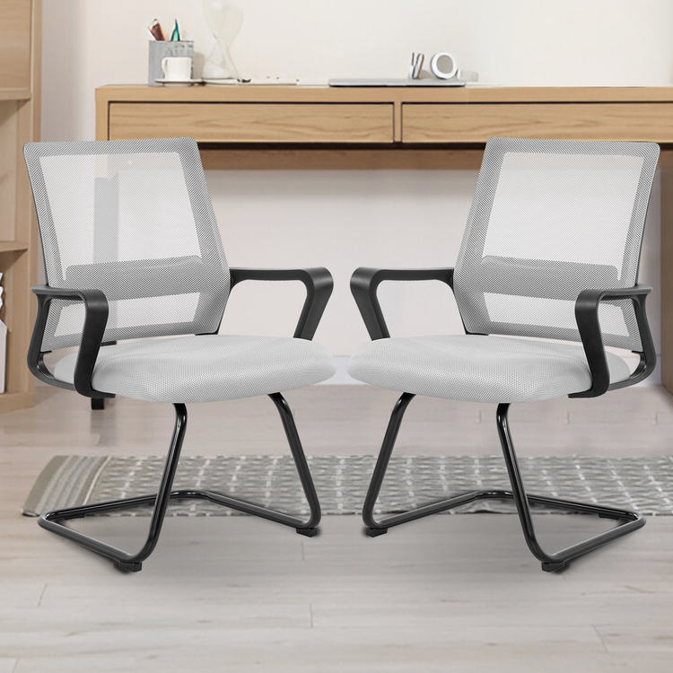 Ergonomic Mesh Office Guest Chair ? Breathable Reception Chair for Waiting Rooms, Medical Clinics ; Conference Areas - 20