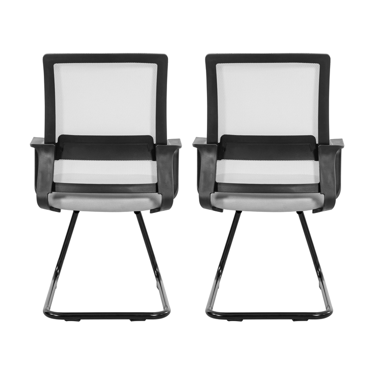 Ergonomic Mesh Office Guest Chair ? Breathable Reception Chair for Waiting Rooms, Medical Clinics ; Conference Areas - 27