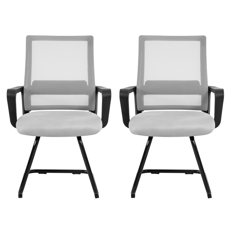 Ergonomic Mesh Office Guest Chair ? Breathable Reception Chair for Waiting Rooms, Medical Clinics ; Conference Areas - 25