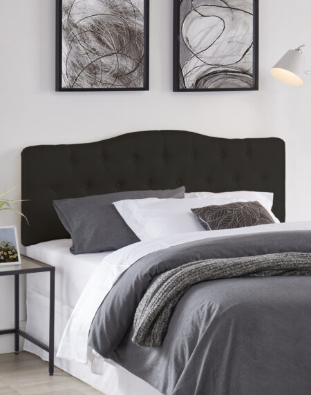 Button Tufted Headboard by HomeStock - 34