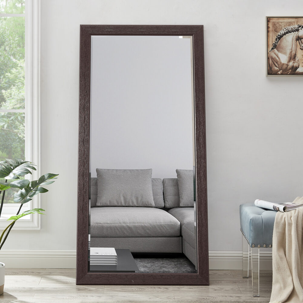 Framed Full Length Mirror by HomeStock - 18