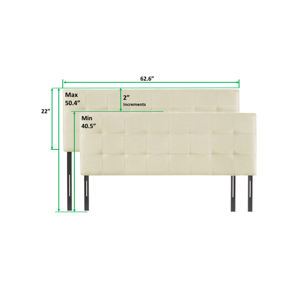Square Tufted Headboard by HomeStock - 21