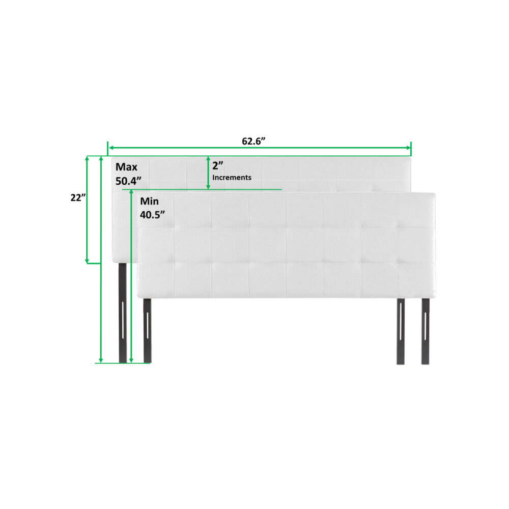 Square Tufted Headboard by HomeStock - 11