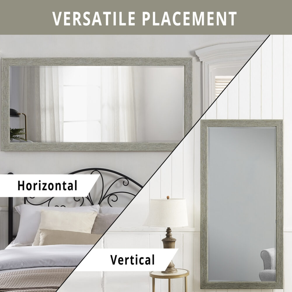 Framed Full Length Mirror by HomeStock - 24
